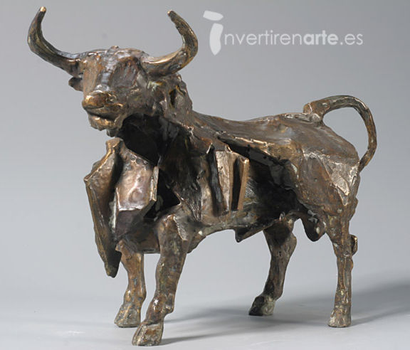 Toro bailaor Bronce Figurativa