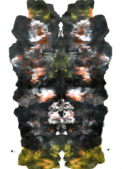 Rorschach Series No.03 Acrylic Canvas Others