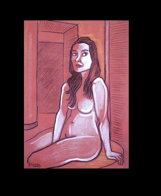 mujer en habitacion