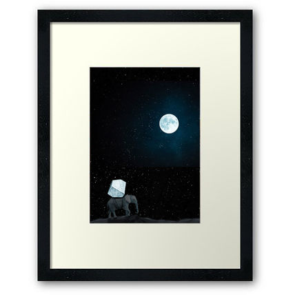 El elefante y la Luna