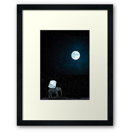 El elefante y la Luna