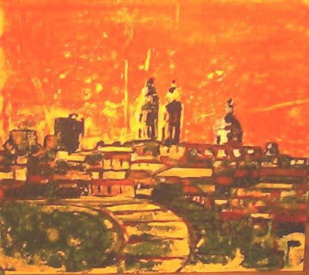 PAISAJE CON CATEDRAL