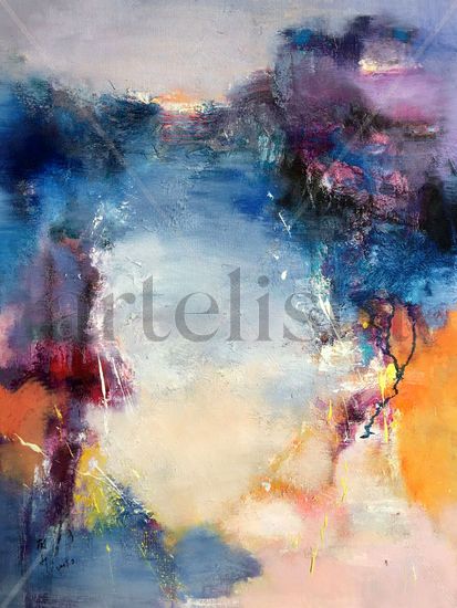 Abstract 381 Oil Canvas Others