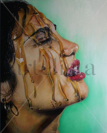 Esencia Oil Canvas Portrait