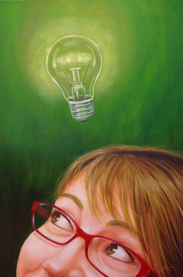 idea! Oil Canvas Figure Painting