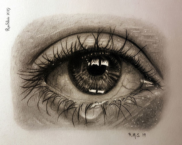 Ojo humano Graphite