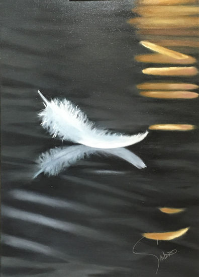 Vuelo Oil Canvas Figure Painting