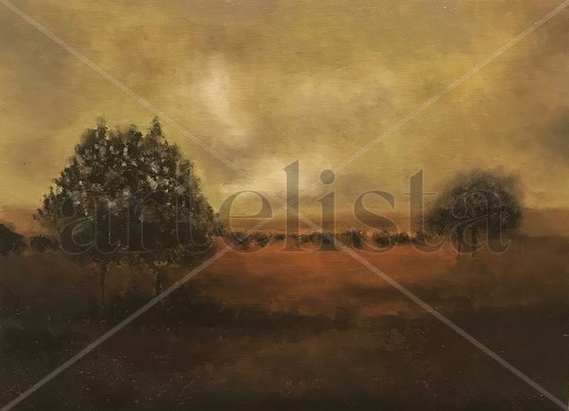 November Oil Panel Landscaping