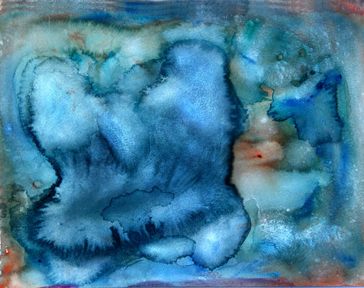 el mar azul Watercolour Paper Others