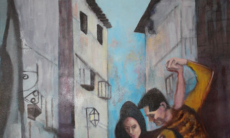 ¨Bailando en lugares inusuales¨