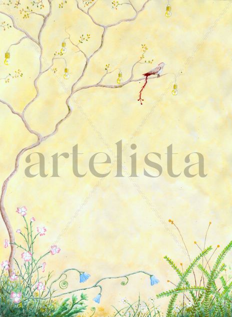 El árbol de bombillas