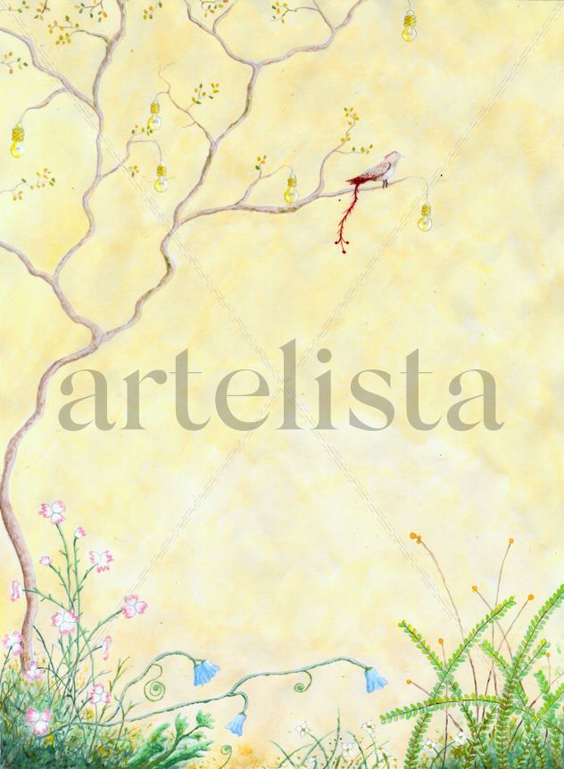El árbol de bombillas