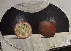 Citricos Acrylic Canvas Still Life Paintings