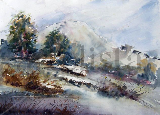 Navacerrada Watercolour Paper Landscaping