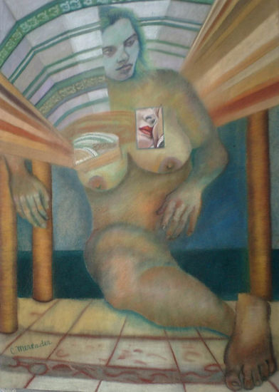 Recovecos del alma Versión en pastel Pastel Papel Desnudos