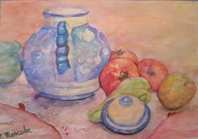 cotidiano Watercolour Paper Still Life Paintings