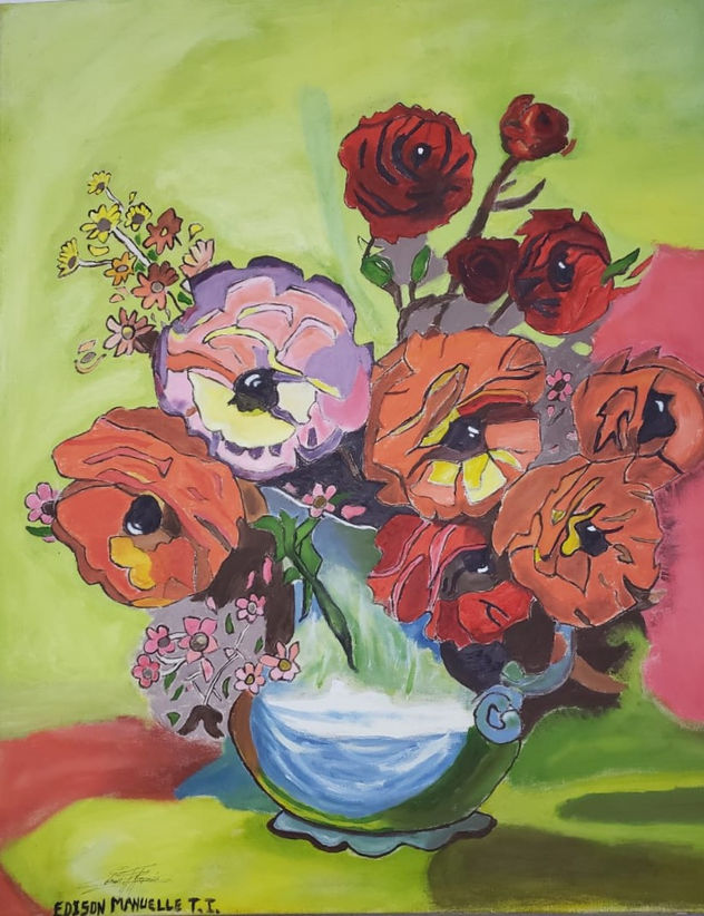 Flores de colores Vivos
