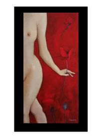 Desnudo en rojo