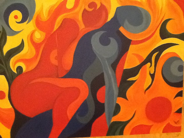 Sol y Luna haciendo el Amor