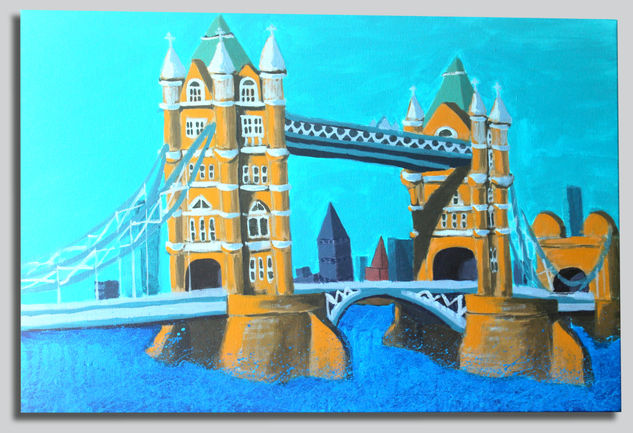 London Memory Acrylic Canvas Others