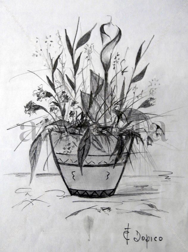 Bodegón de glores/Natureza morta de flores/Still life of flowers