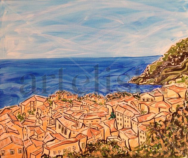 View of Banyalbufar, Mallorca