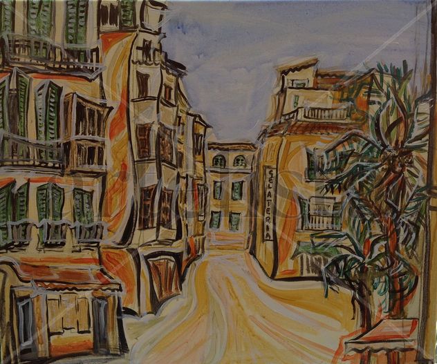 Street in Palma, Mallorca