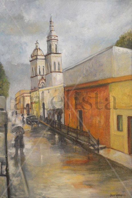 Santiago lluvioso