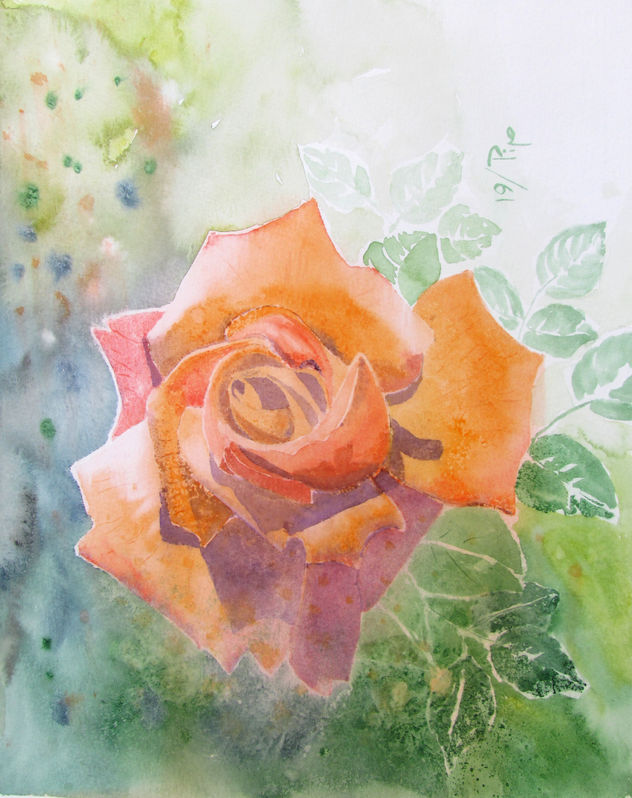 rosa naranja 2