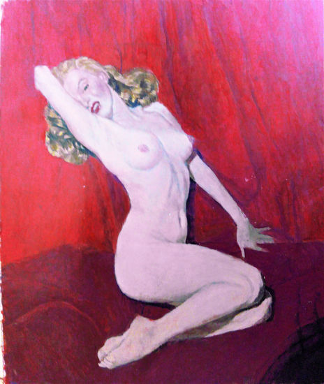 Marilyn Oil Canvas Nude Paintings