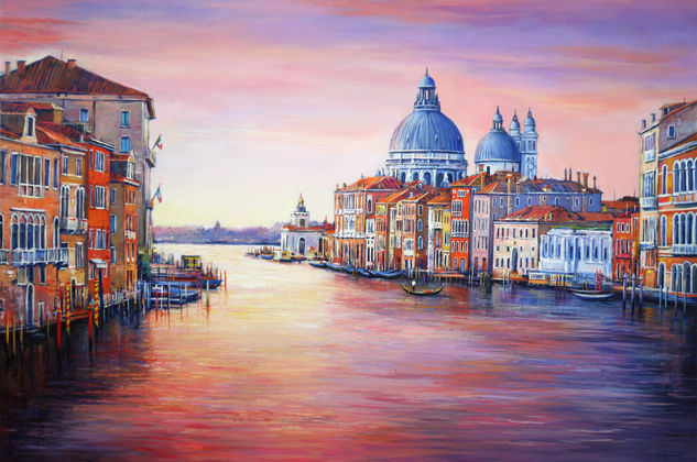 Venice Acrylic Canvas Landscaping