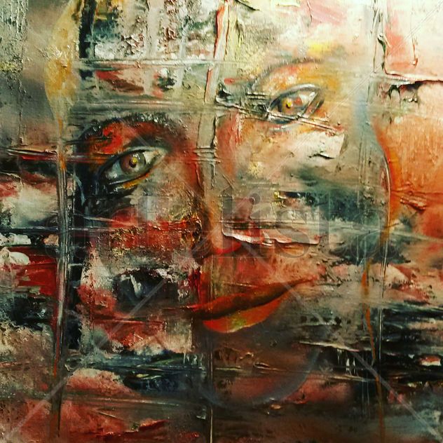 Mi esencia.Calma después de la furia. Serie Máscaras