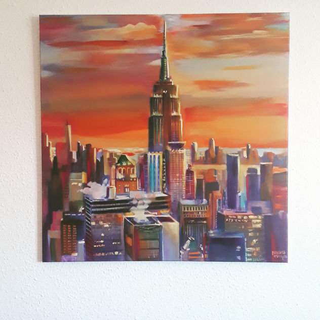 Atardecer en Nueva York. Sunset in New York