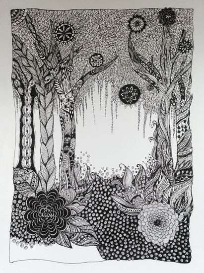 Naturaleza 3 Ink Paper Landscaping