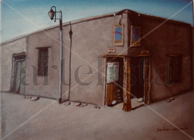 Agencia de Turismo en San Pedro de Atacama. Oil Canvas Landscaping