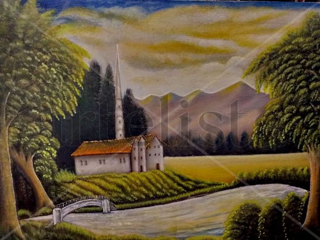 OLEO 001 Oil Canvas Landscaping