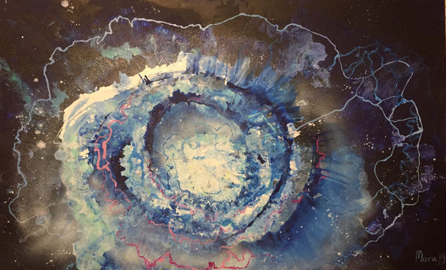 Ojo cósmico Acrylic Canvas Others