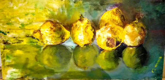 Limones Acrylic Canvas Still Life Paintings