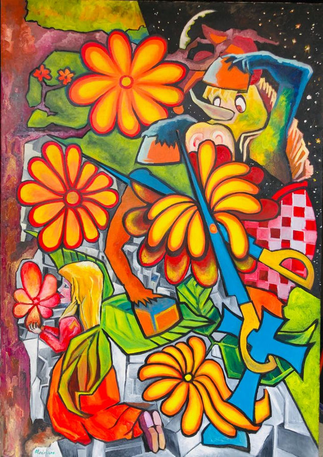 La Cristiandad corta las flores.