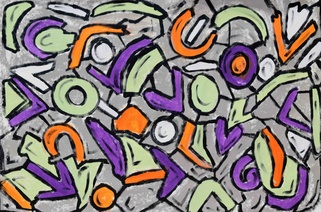 Composition No. 125 Acrylic Canvas Others