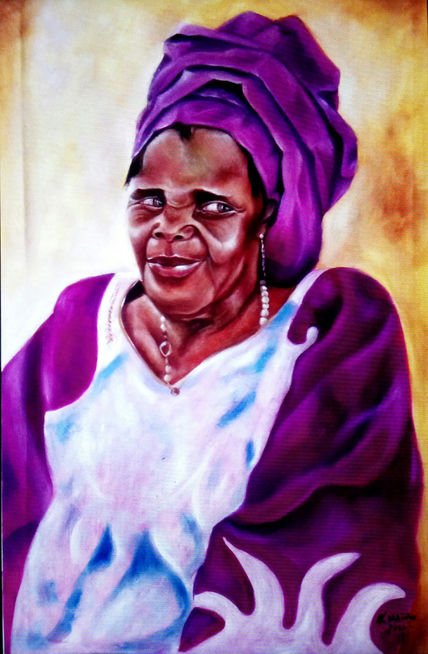 Anciana africana