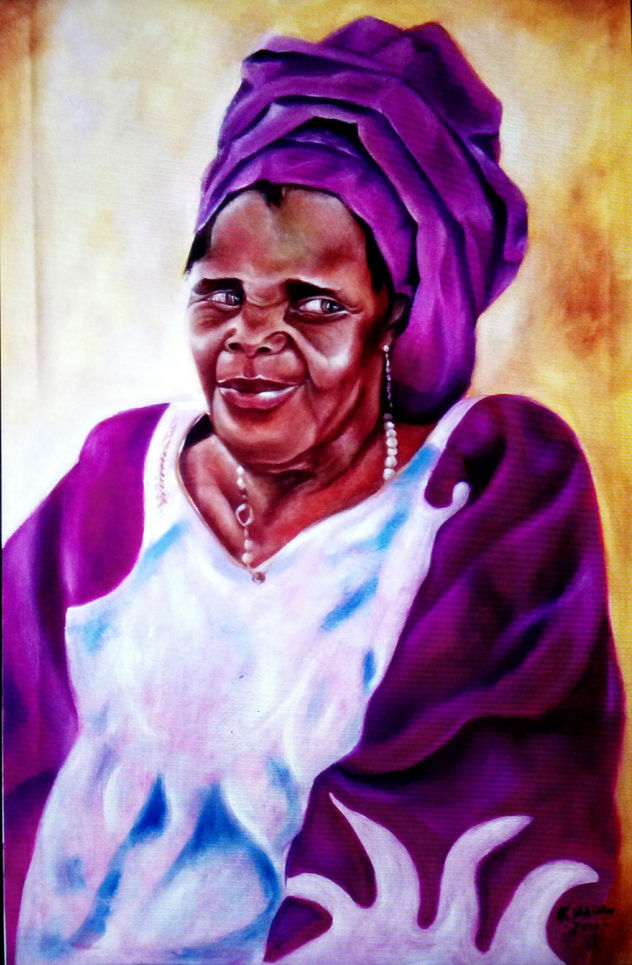 Anciana africana