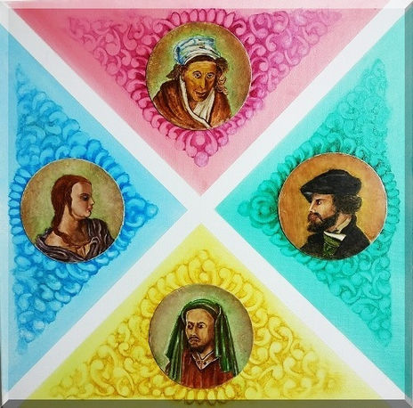 Retratos al oleo...