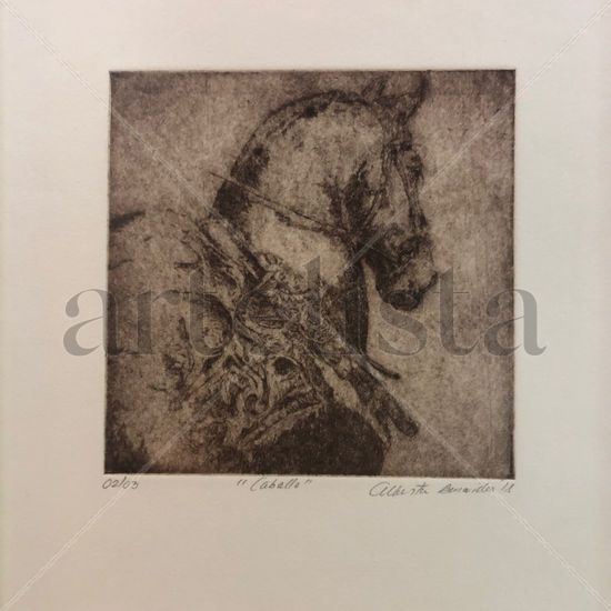 Caballo Etching Process