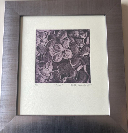 Lilas Aquatint