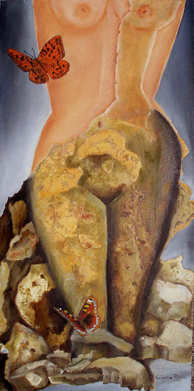 Pedra Núa Oil Canvas Nude Paintings