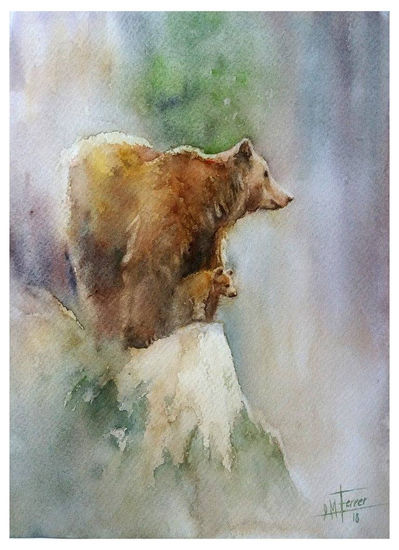 CONOCIENDO EL MUNDO Watercolour Paper Animals