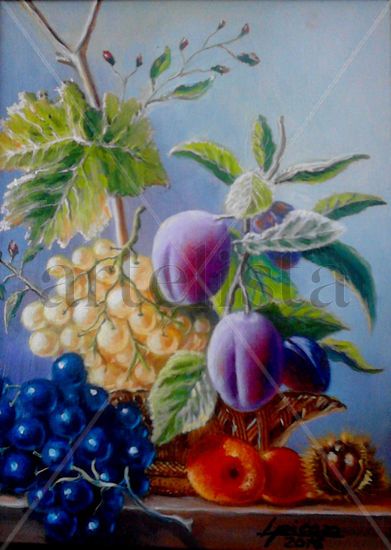 bodegon4 23x18 Oil Panel Still Life Paintings