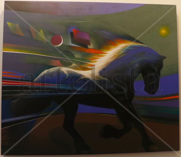 Pegaso Acrylic Canvas Animals