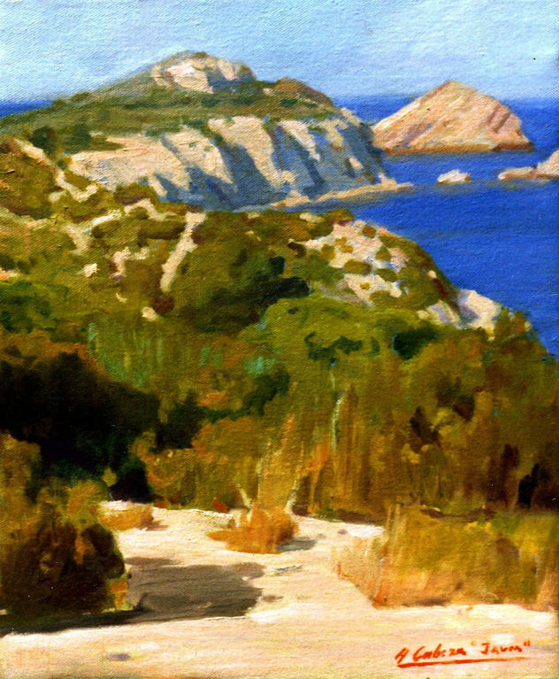 Paisaje de Jávea - Pintura Valenciana